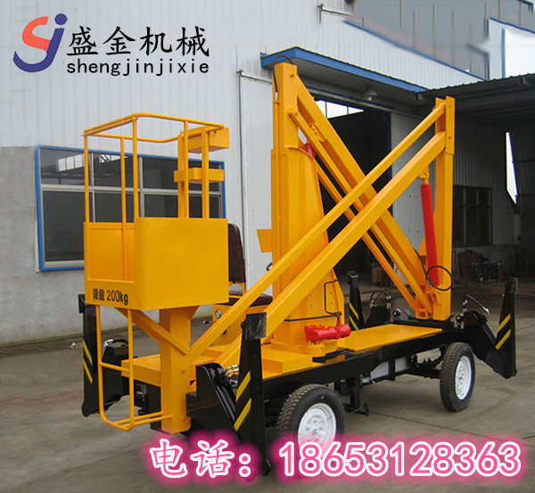 新買的曲臂升降機(jī)怎樣使用(圖2) \